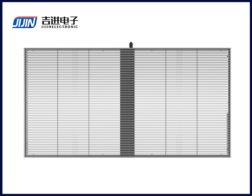 吉進(jìn)電子P3.91透明LED顯示屏